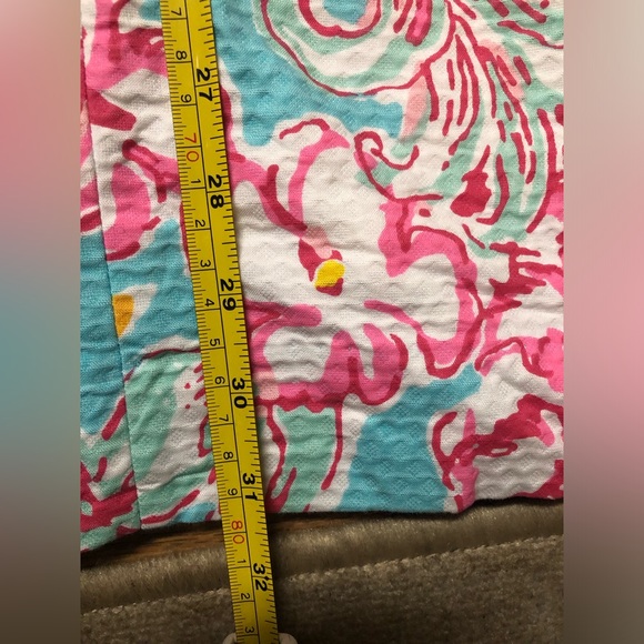 Lilly Pulitzer Kathy Shift Dress ‘Breaking Water’ Printed Pattern Mini Dress - Picture 12 of 12